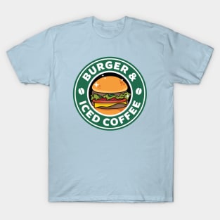 Burger and Iced Coffee T-Shirt